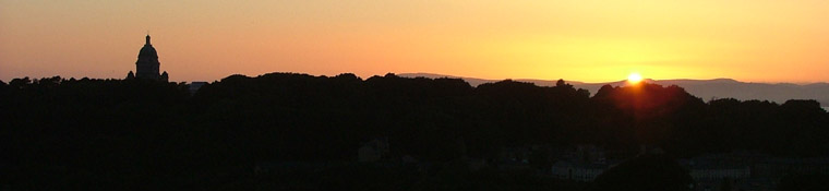 Ashton Memorial at Sunset.